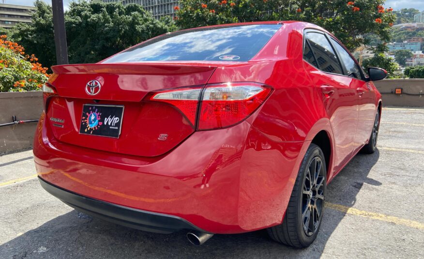 Toyota Corolla S – Año 2016