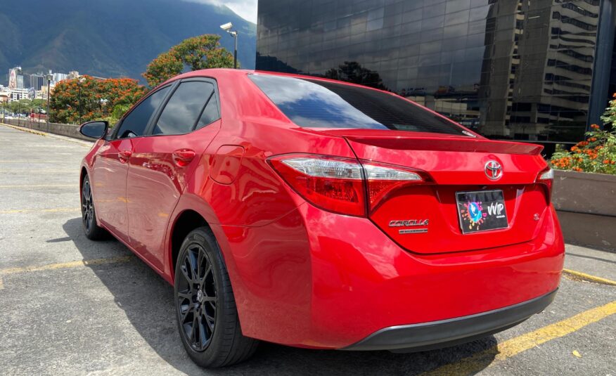 Toyota Corolla S – Año 2016