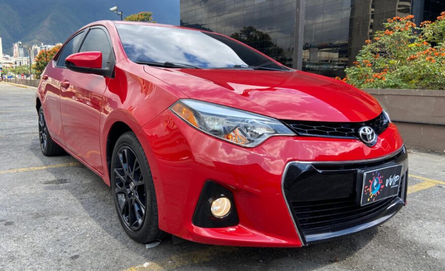 Toyota Corolla S – Año 2016