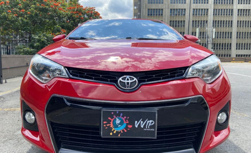 Toyota Corolla S – Año 2016