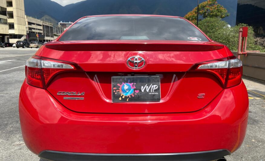 Toyota Corolla S – Año 2016