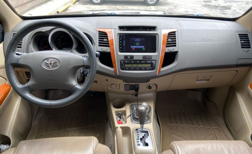 Toyota Fortuner Blindada – Año 2011