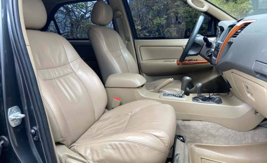 Toyota Fortuner Blindada – Año 2011