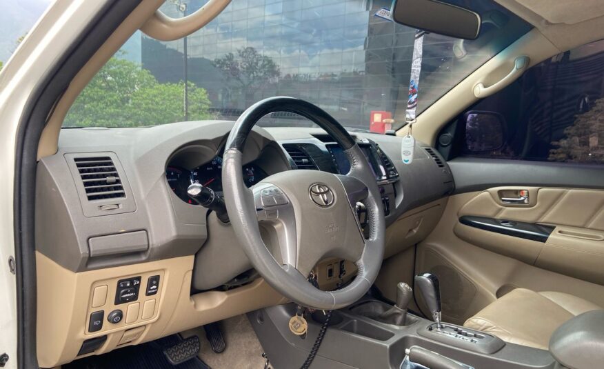 Toyota Fortuner – Año 2012
