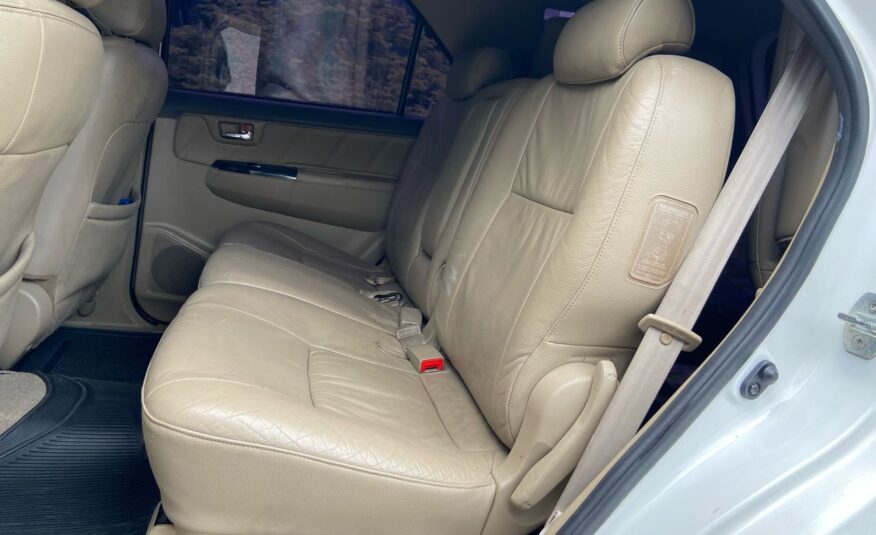 Toyota Fortuner – Año 2012