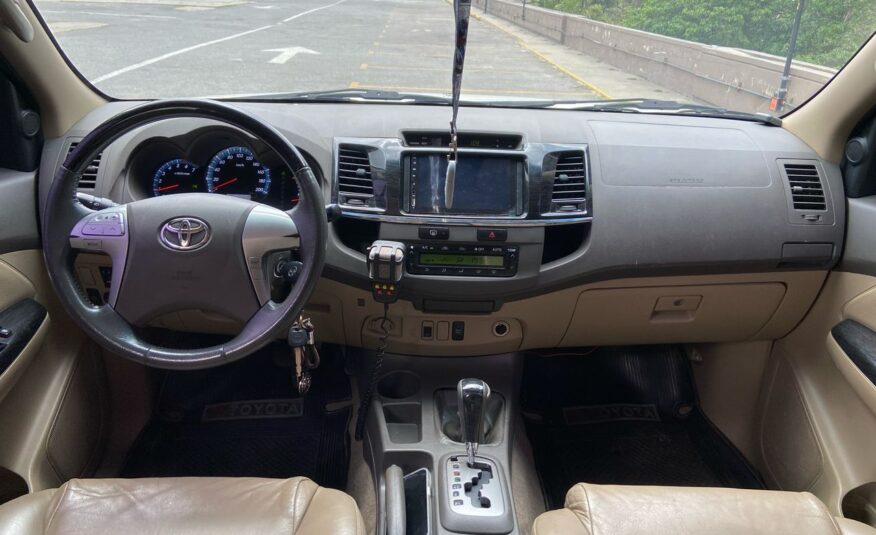 Toyota Fortuner – Año 2012