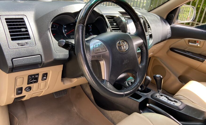 Toyota Fortuner Sportivo – Año 2019