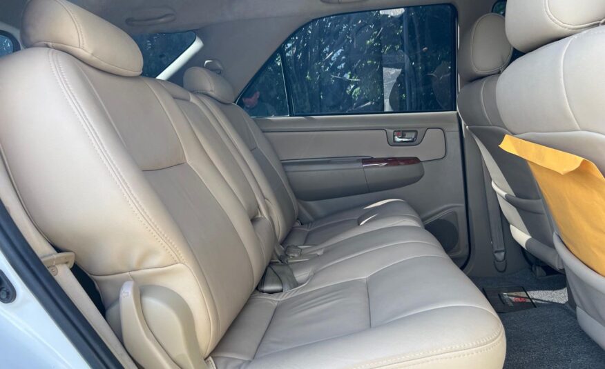 Toyota Fortuner – Año 2011
