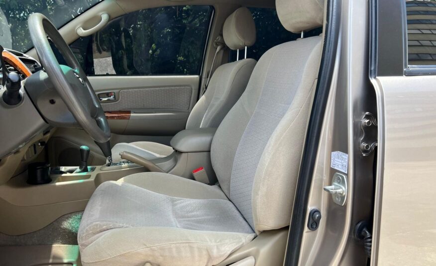 Toyota Fortuner – Año 2012