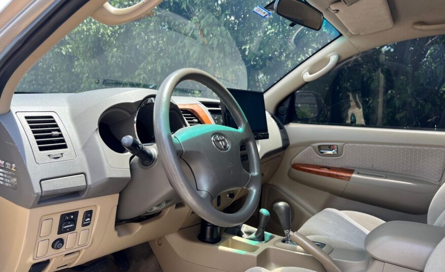Toyota Fortuner – Año 2012