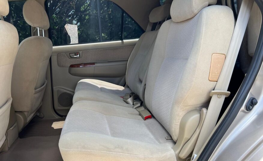 Toyota Fortuner – Año 2012