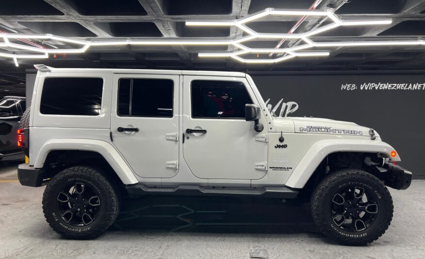 Jeep Rubicon Sahara – Año 2017
