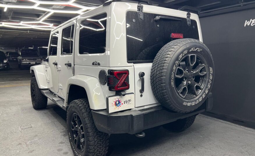 Jeep Rubicon Sahara – Año 2017