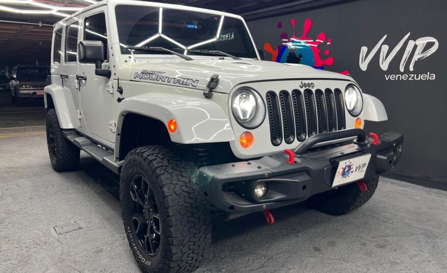 Jeep Rubicon Sahara – Año 2017