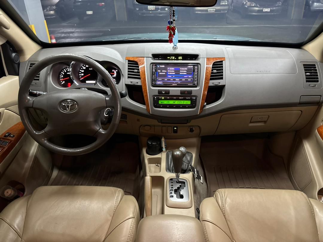 Toyota Fortuner Blindada Nivel III Plus – Año 2011